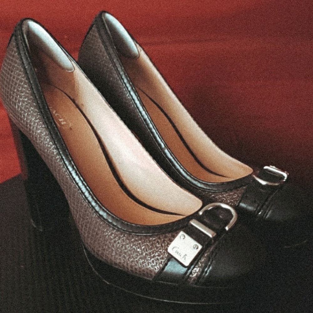 Coach Thick Healed Pump